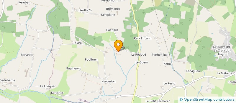 localisation de l'entreprise EARL KERMAHA  PLAUDREN