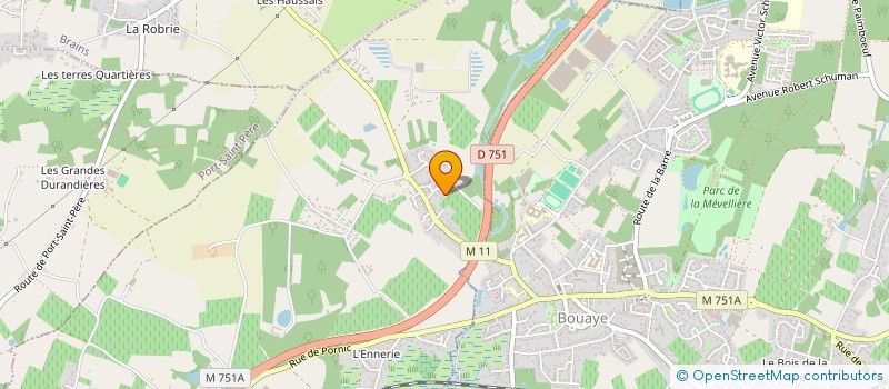 localisation de l'entreprise EARL KRISTEL ET PATRICK GOBIN  SAINT-LEGER-LES-VIGNES