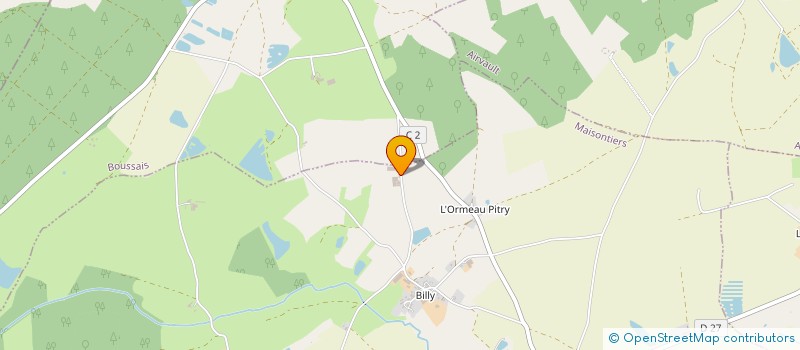 localisation de l'entreprise EARL L'ACACIA  MAISONTIERS