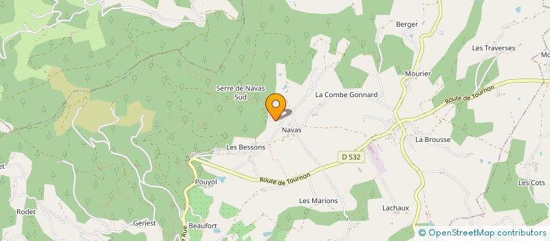 localisation de l'entreprise EARL L'ALEZAN  SAINT-VICTOR