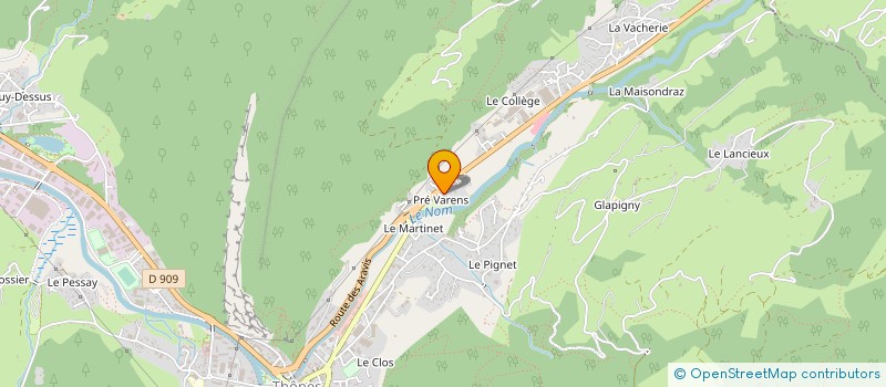 localisation de l'entreprise EARL L'APRESKI à THONES