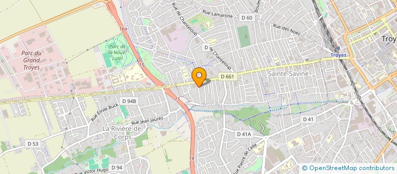 localisation de l'entreprise EARL L'ARDILLIER  SAINTE-SAVINE