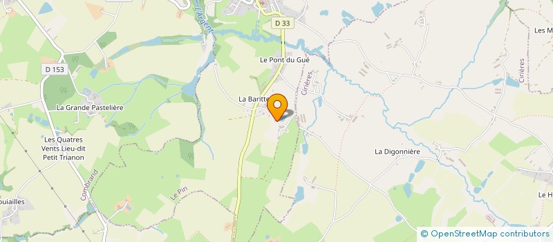 localisation de l'entreprise EARL L'AUDONNIERE à LE PIN