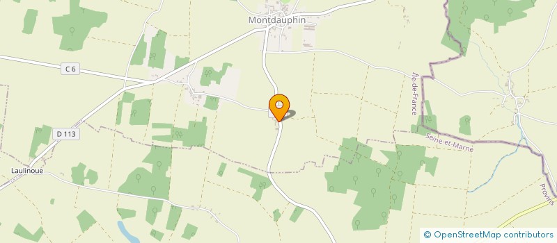 localisation de l'entreprise EARL L'ELEVAGE DE BOBLINS à MONTDAUPHIN