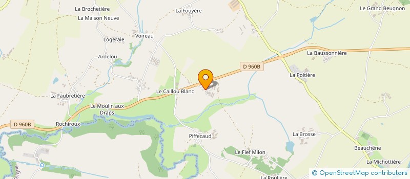 localisation de l'entreprise EARL L'ESPACE VERT à LE BOUPERE