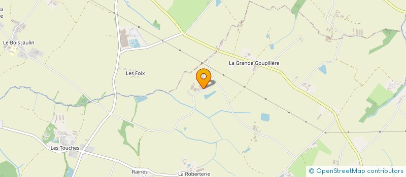 localisation de l'entreprise EARL L'EUPHORBE à SAINT-MARTIN-DES-NOYERS