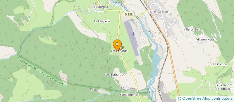 localisation de l'entreprise EARL L'EUREKA  SAINT-CREPIN