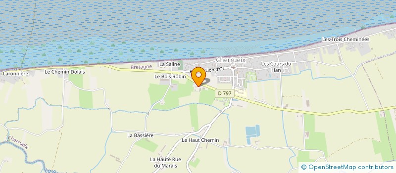 localisation de l'entreprise EARL L'HEBERGEMENT à CHERRUEIX