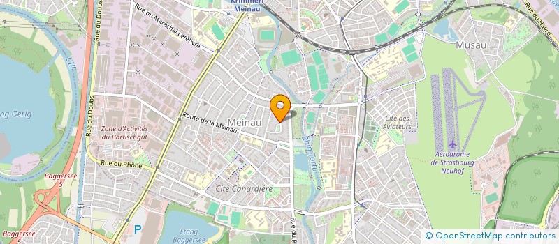 localisation de l'entreprise EARL L'ILOT BIO à STRASBOURG