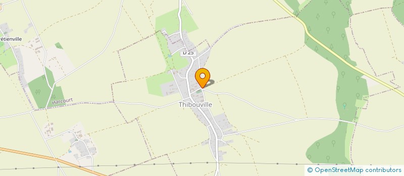 localisation de l'entreprise EARL L'ORPHELINAT  THIBOUVILLE