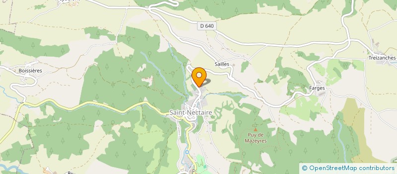 localisation de l'entreprise EARL L OURAGAN  LE VERNET-SAINTE-MARGUERITE