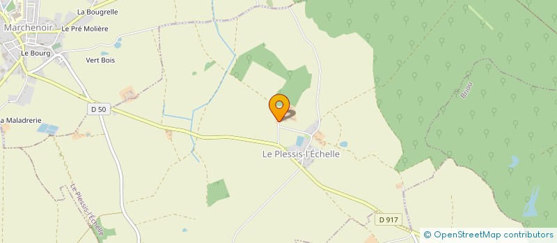 localisation de l'entreprise EARL L.V.D.P. à LE PLESSIS-L'ECHELLE