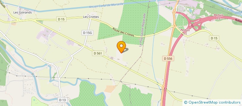 localisation de l'entreprise EARL LA BASTIDE NEUVE  LE PUY SAINTE REPARADE