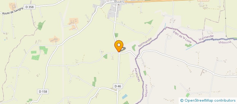 localisation de l'entreprise EARL LA BELLANGERAIE à LE TEILLEUL