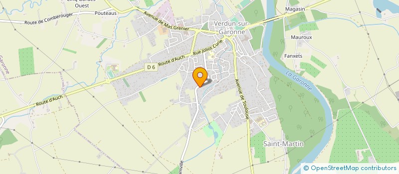 localisation de l'entreprise EARL LA BIO'RIETA  AUCAMVILLE