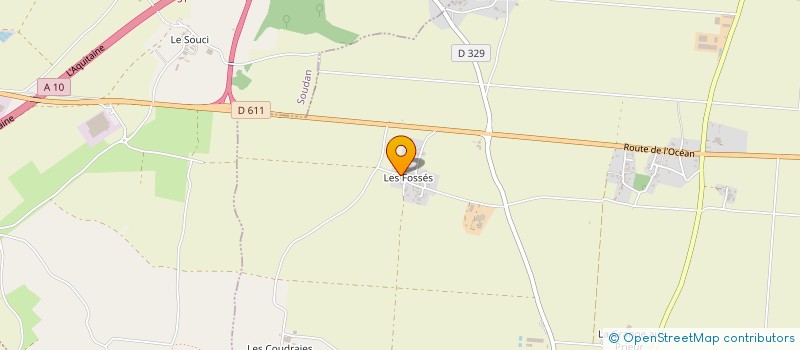 localisation de l'entreprise EARL LA BOURRELIERE  PAMPROUX