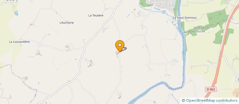 localisation de l'entreprise EARL LA BOUTINIERE à CONTEST