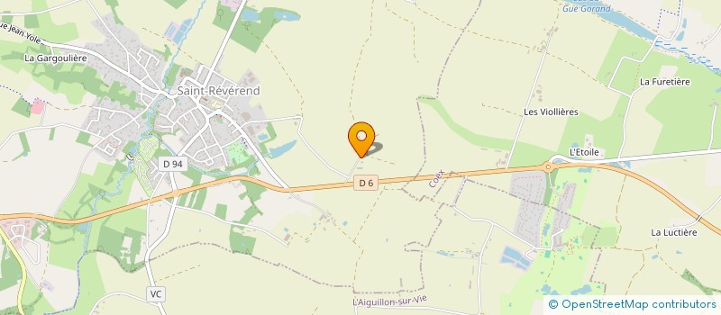 localisation de l'entreprise EARL LA BRUYERE  SAINT-REVEREND