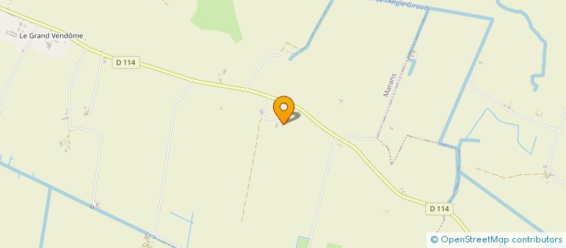 localisation de l'entreprise EARL LA CABANE FOLLE  MARANS