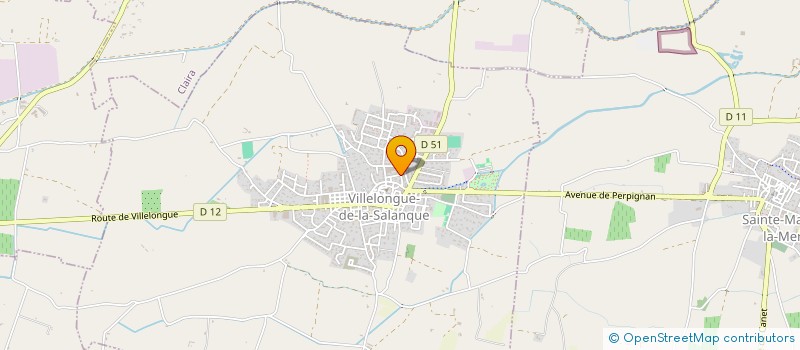localisation de l'entreprise EARL LA CALS à VILLELONGUE-DE-LA-SALANQUE