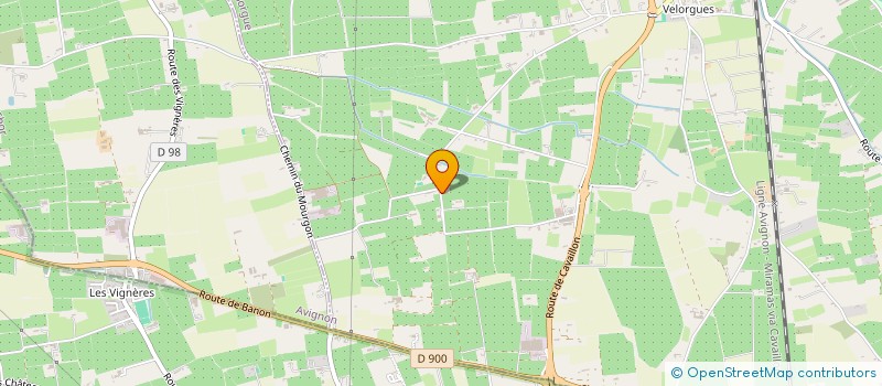 localisation de l'entreprise EARL LA CAZALE à L'ISLE-SUR-LA-SORGUE