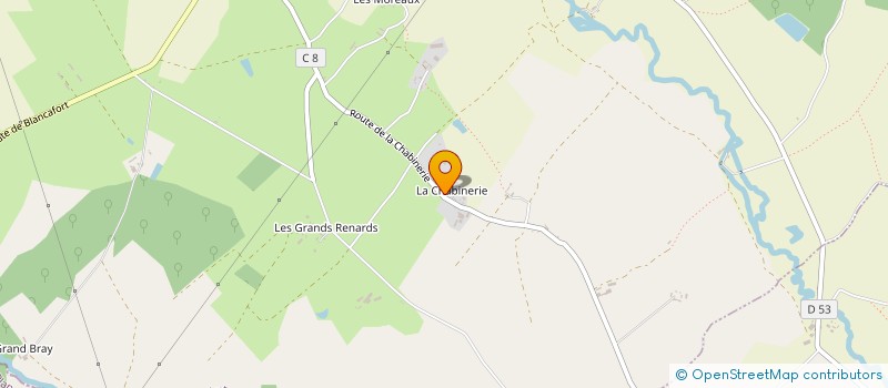 localisation de l'entreprise EARL LA CHABINERIE à AUTRY-LE-CHATEL