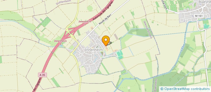localisation de l'entreprise EARL LA CHAPELLE  INNENHEIM