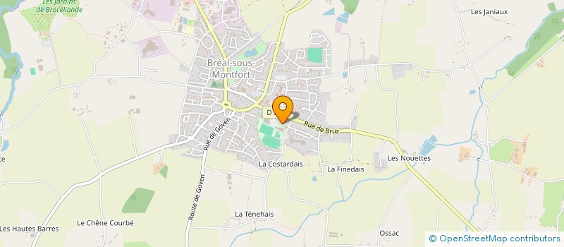 localisation de l'entreprise EARL LA CHESNAIS à MORDELLES