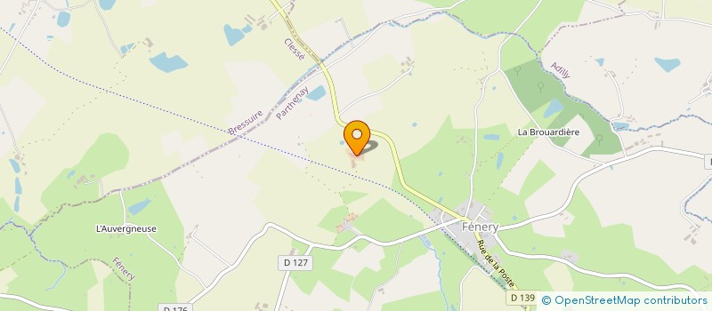 localisation de l'entreprise EARL LA CHEVRE BLANCHE  FENERY