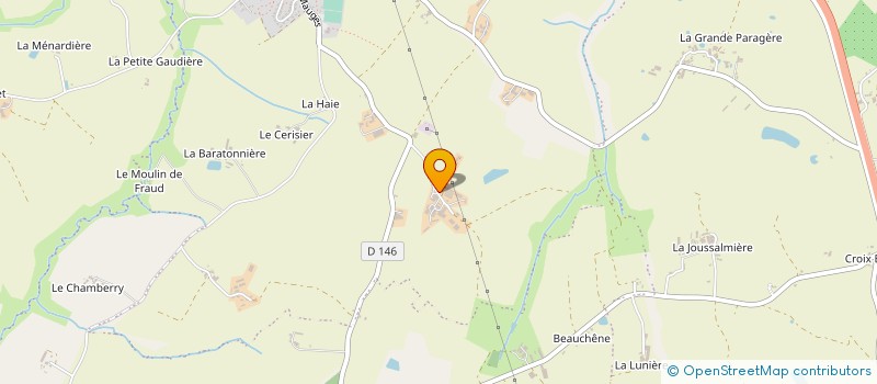 localisation de l'entreprise EARL LA CLARTE à BEAUPREAU-EN-MAUGES