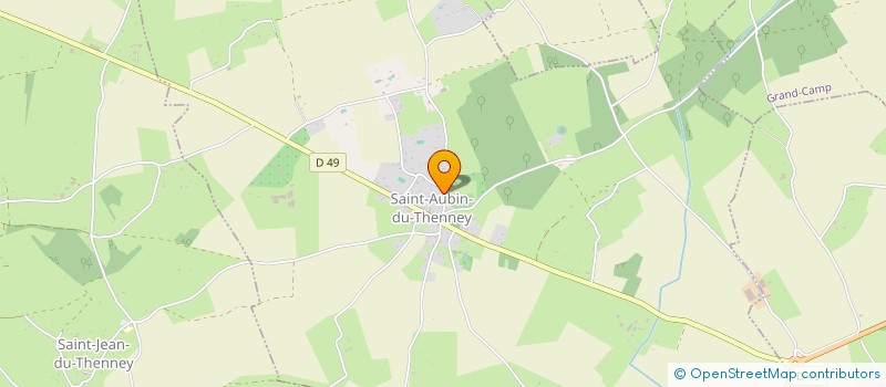 localisation de l'entreprise EARL LA CONTERIE  MESNIL-EN-OUCHE
