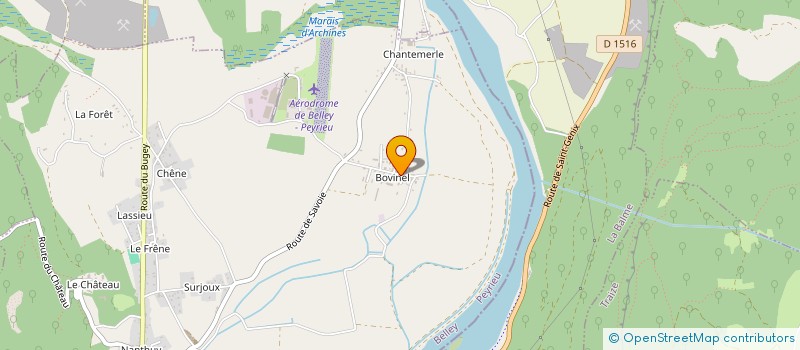 localisation de l'entreprise EARL LA CORNE D'ABONDANCE  PEYRIEU