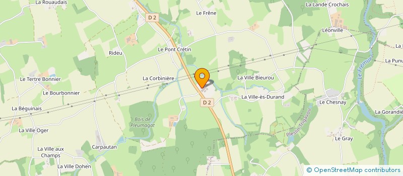 localisation de l'entreprise EARL LA CORNILLAIS  BEAUSSAIS-SUR-MER