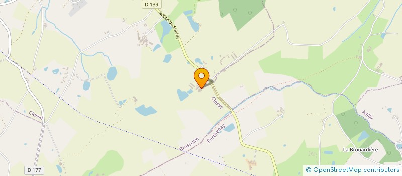 localisation de l'entreprise EARL LA COUPE  CLESSE