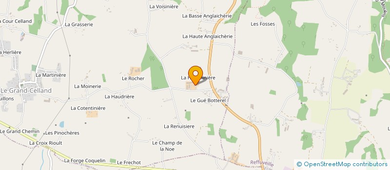 localisation de l'entreprise EARL LA CROIX à LE GRAND-CELLAND