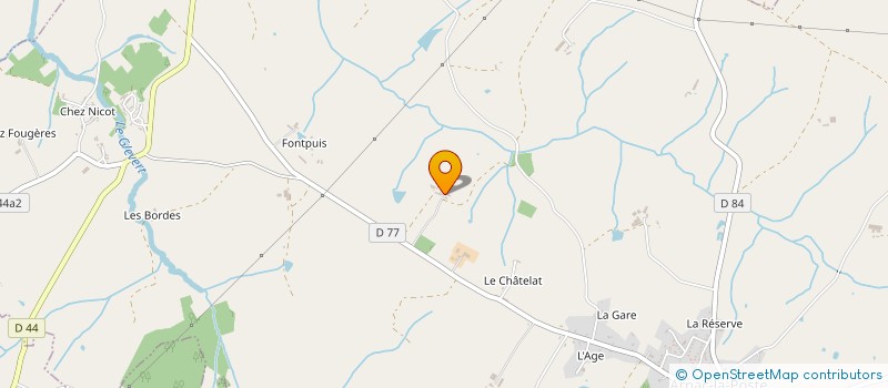 localisation de l'entreprise EARL LA CROIX DE MALTE à ARNAC-LA-POSTE