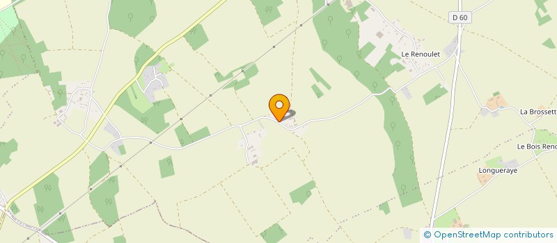 localisation de l'entreprise EARL LA CROIX JULIE  MESNILS-SUR-ITON