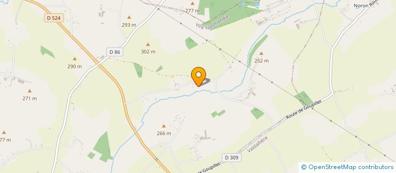 localisation de l'entreprise EARL LA DIENNE à VIRE-NORMANDIE