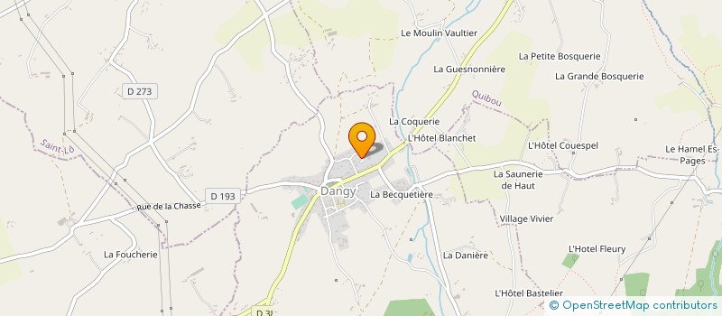 localisation de l'entreprise EARL LA DOUERIE à BOURGVALLEES