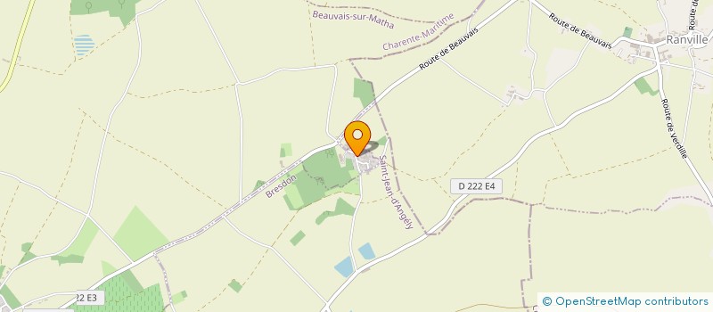 localisation de l'entreprise EARL LA FANTAISIE  BEAUVAIS-SUR-MATHA