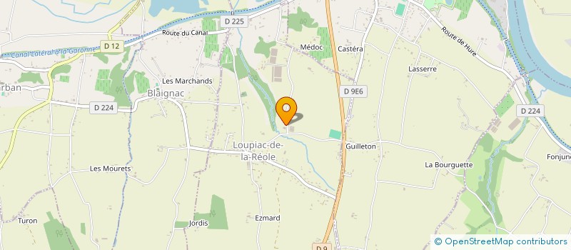 localisation de l'entreprise EARL LA FERME 5 BIOT  LOUPIAC-DE-LA-REOLE