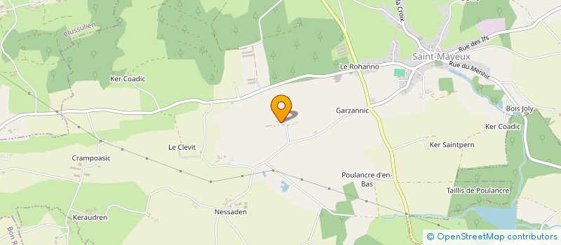 localisation de l'entreprise EARL LA FERME D'AUTREFOIS à SAINT-MAYEUX
