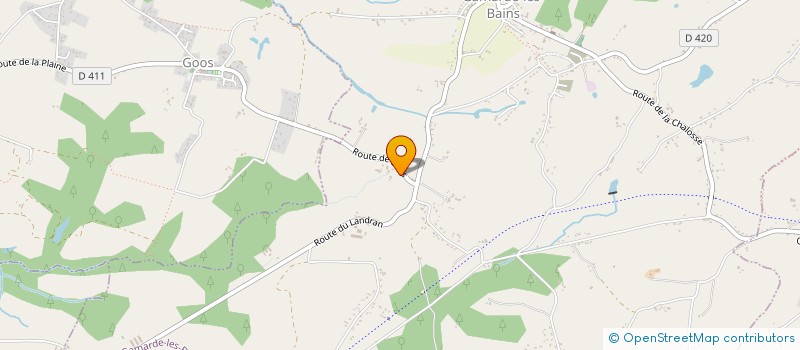 localisation de l'entreprise EARL LA FERME DE HOURNADET à GAMARDE-LES-BAINS