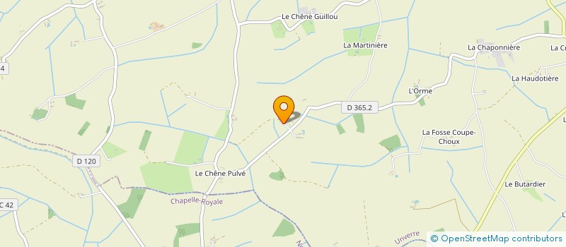 localisation de l'entreprise EARL LA FERME DE LA JOLITIERE à UNVERRE