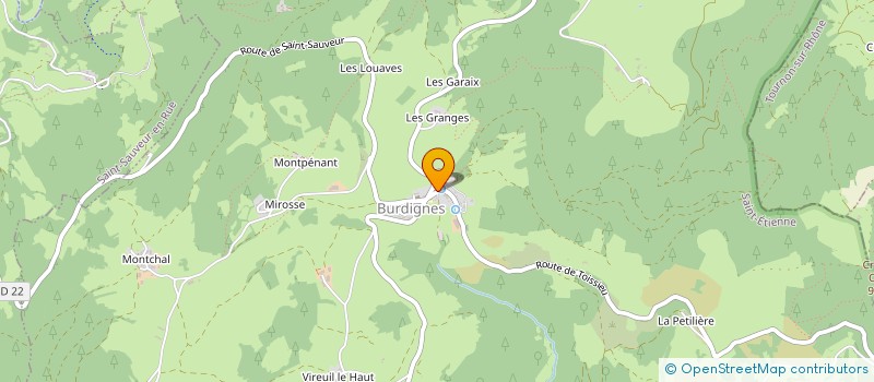 localisation de l'entreprise EARL LA FERME DES AYGUEES à BURDIGNES