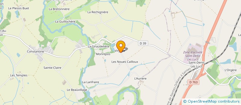 localisation de l'entreprise EARL LA FERME DES GRANDS CHENES  LES LUCS-SUR-BOULOGNE