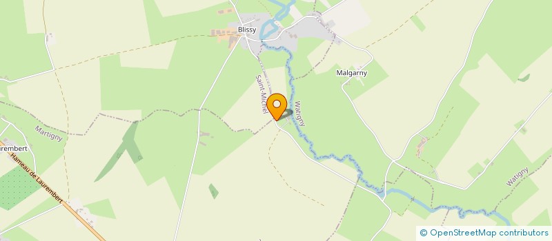 localisation de l'entreprise EARL LA FERME DES WATTINES  MARTIGNY