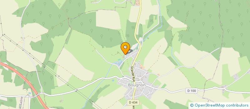 localisation de l'entreprise EARL LA FERME DU CAVALLON à BOUGNON