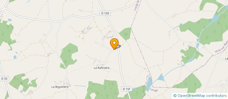 localisation de l'entreprise EARL LA FERME DU CHAMP DU COQ à LUCAY-LE-MALE