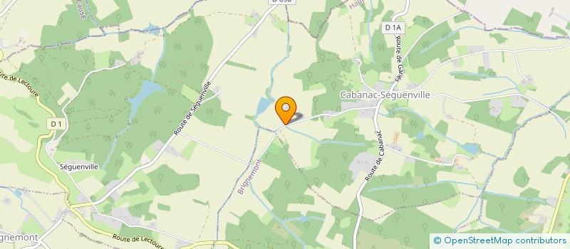 localisation de l'entreprise EARL LA FERME DU LAMBON  CABANAC-SEGUENVILLE